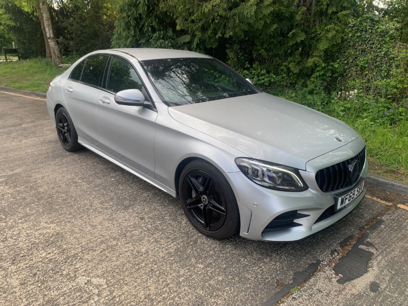 Sold 2019 Mercedes-benz C Class C300d Amg Line Premium 4dr 9g-tronic 